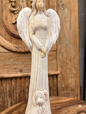 Anioł Blanka z pieskiem