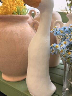 Gęś porcelanowa 10cm x 13cm x 35cm