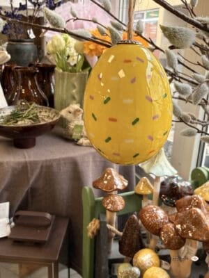 Jajko ozdobne do zawieszenia o wysokim połysku –