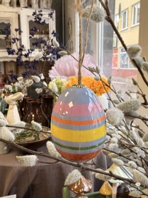 Jajko ozdobne do zawieszenia o wysokim połysku –